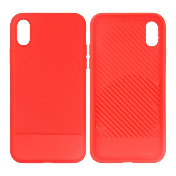 iPhone X/iPhone Xs Skal TPU Röd