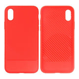 iPhone X/iPhone Xs Skal TPU Röd