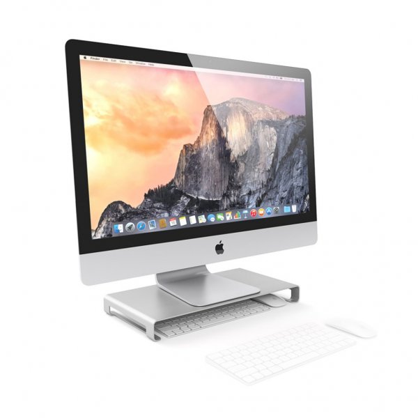 Satechi Aluminum Monitor Stand Silver