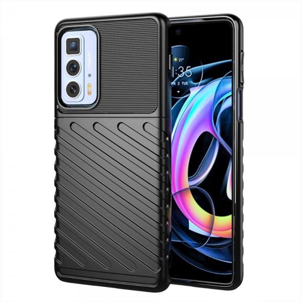 Motorola Edge 20 Pro Skal Thunder Series Svart