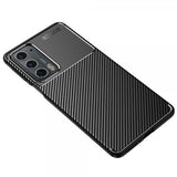 Motorola Edge 20 Skal Kolfibertextur Svart