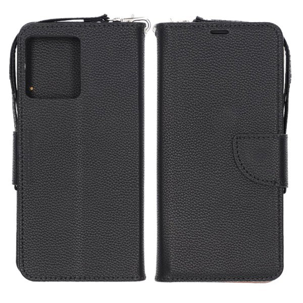Motorola Edge 50 Pro Fodral 2 Kortfack Svart
