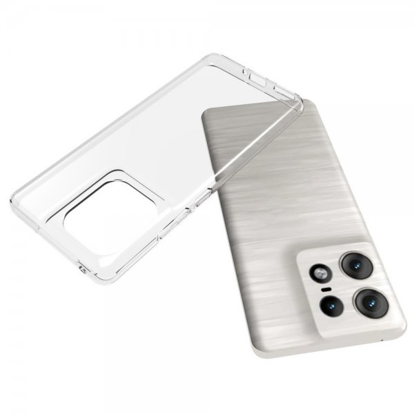 Motorola Edge 50 Pro Skal Mjukplast Transparent