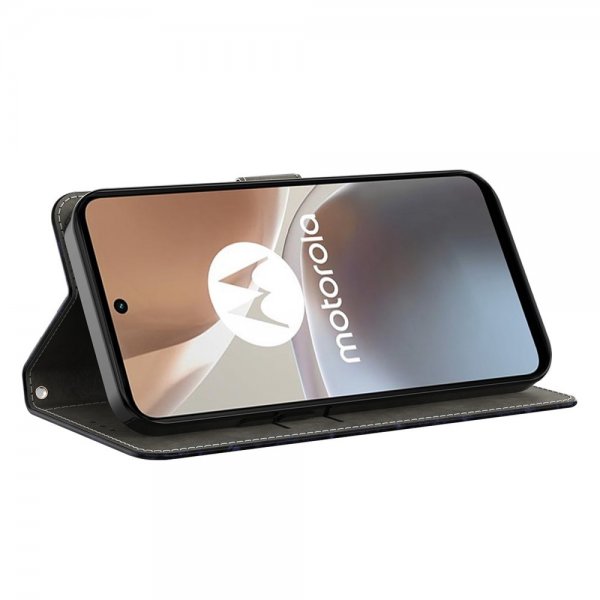Motorola Moto e22i Fodral Motiv Guldig Fjäril