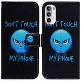 Motorola Moto G62 5G Fodral Motiv Don't Touch My Phone