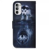 Motorola Moto G62 5G Fodral Motiv Hund och Varg