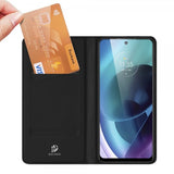 Dux Ducis Motorola Moto G71 5G Fodral Skin Pro Series Svart