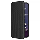 Motorola Moto G84 Fodral Kolfibertextur Svart