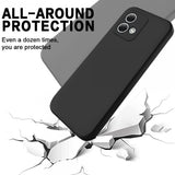 Motorola Moto G84 Skal med Strap Silikon Svart