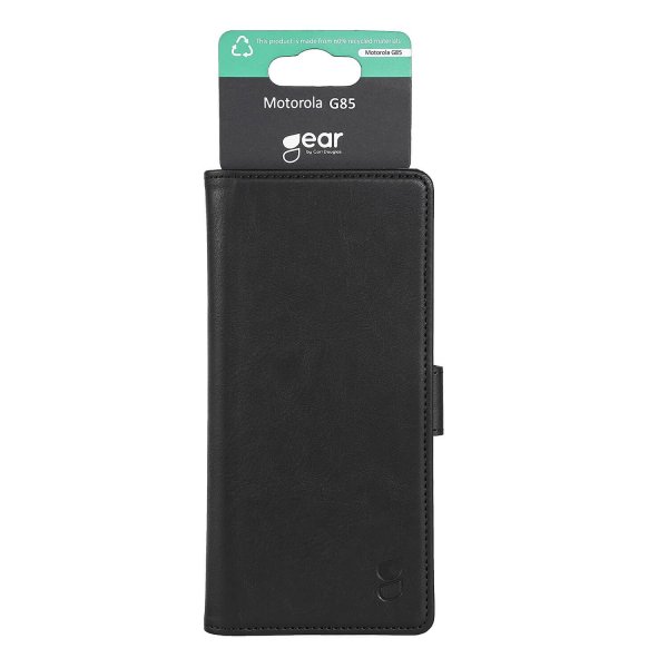 Gear Motorola Moto G85 Fodral 3 Kortfack Svart