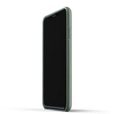 Mujjo iPhone 11 Pro Max Skal Full Leather Case Slate Green