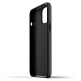 Mujjo iPhone 12 Pro Max Skal Full Leather Case Svart