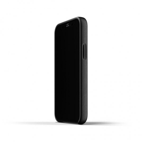 Mujjo iPhone 12 Mini Skal Full Leather Case Tan