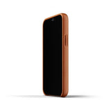 Mujjo iPhone 12 Mini Skal Full Leather Case Tan