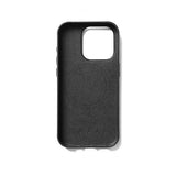 Mujjo iPhone 15 Pro Skal Full Leather Wallet Case MagSafe Svart