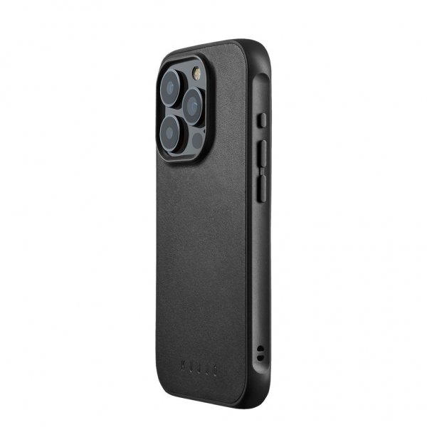 Mujjo iPhone 15 Pro Skal Shield Case Svart