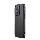 Mujjo iPhone 15 Pro Skal Shield Case Svart