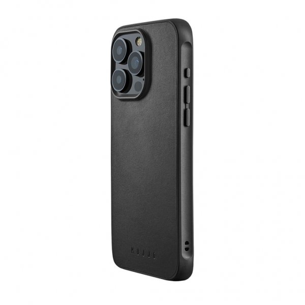 Mujjo iPhone 15 Pro Max Skal Shield Case Svart