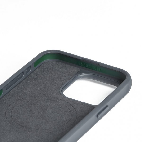 Mujjo iPhone 15 Pro Max Skal Shield Case Steel Blue