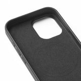 Mujjo iPhone 16 Skal Full Leather Case Svart