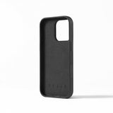 Mujjo iPhone 16 Pro Skal Full Leather Case Svart