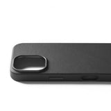 Mujjo iPhone 16 Pro Skal Full Leather Case Svart