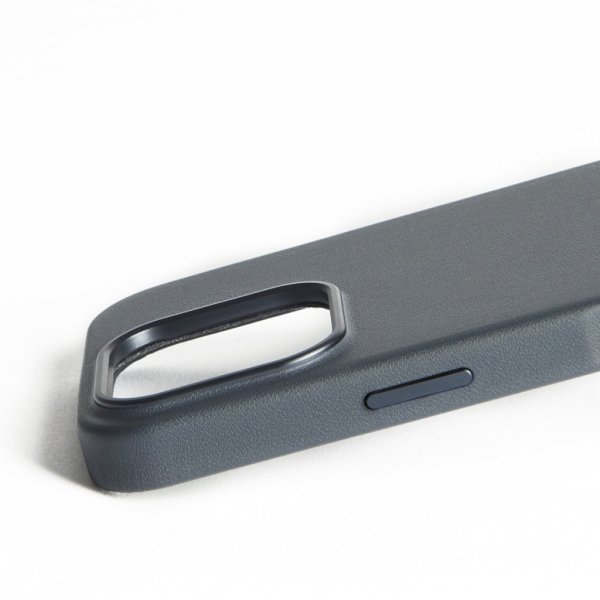 Mujjo iPhone 16 Pro Skal Maiz Case Steel Blue