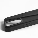 Mujjo iPhone 16 Pro Max Skal Full Leather Wallet Case Svart