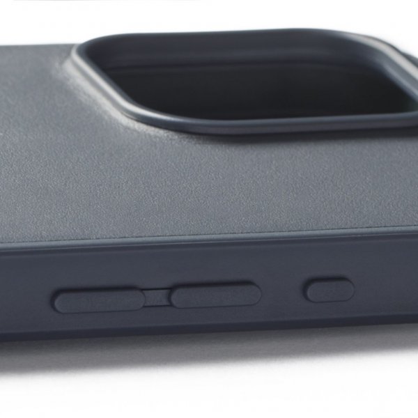 Mujjo iPhone 16 Pro Max Skal Shield Case Steel Blue