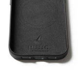 Mujjo iPhone 17 Pro Skal Full Leather Case MagSafe Svart