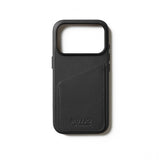 Mujjo iPhone 17 Pro Skal Full Leather Wallet Case MagSafe Svart