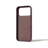 Mujjo iPhone 17 Pro Max Skal Full Leather Case MagSafe Bronze Red