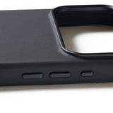 Mujjo iPhone 17 Pro Max Skal Full Leather Case MagSafe Basalt