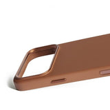 Mujjo iPhone 17 Pro Max Skal Full Leather Case MagSafe Tan
