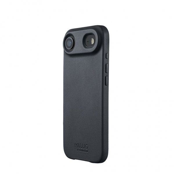 Mujjo iPhone Air Skal Full Leather Case MagSafe Basalt