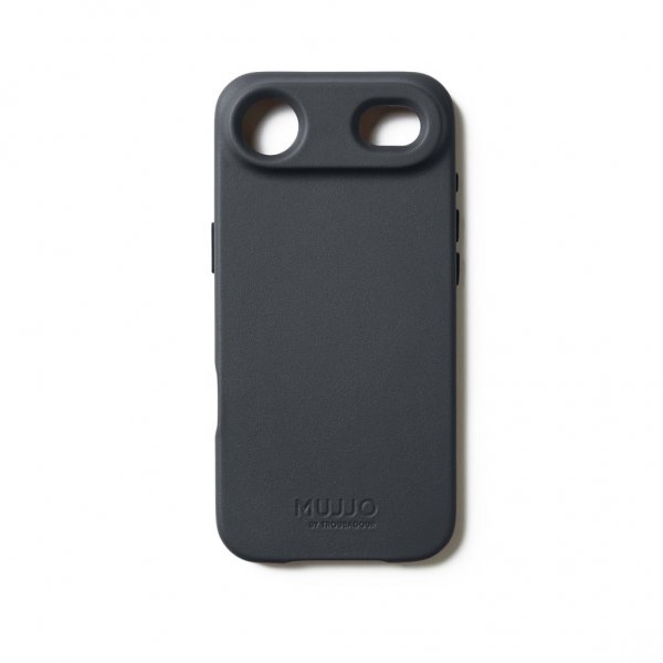 Mujjo iPhone Air Skal Full Leather Case MagSafe Basalt
