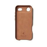 Mujjo iPhone Air Skal Full Leather Case MagSafe Tan