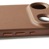 Mujjo iPhone Air Skal Full Leather Case MagSafe Tan