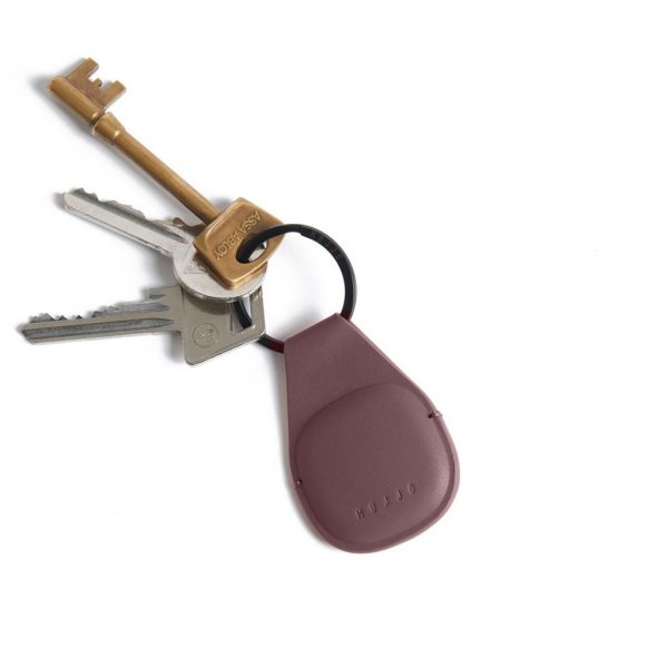 Mujjo Apple AirTag Hållare Canopy Bronze Red