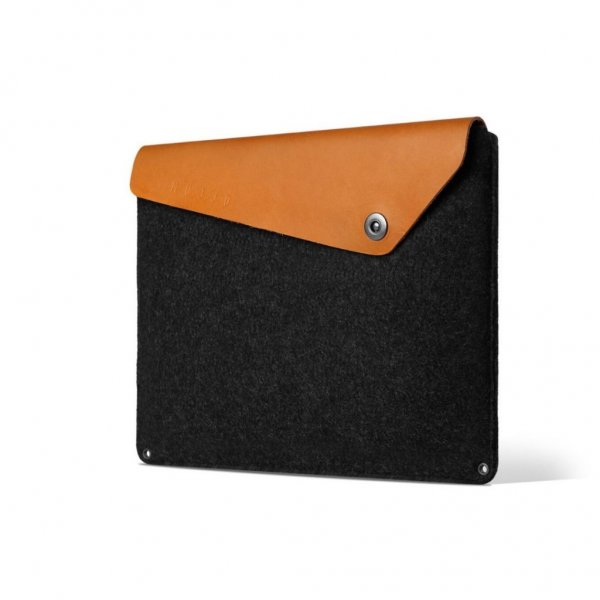 Mujjo MacBook Sleeve 16" Brun Svart