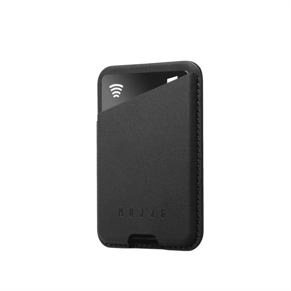 Mujjo Korthållare Full Leather Magnetic Wallet Svart
