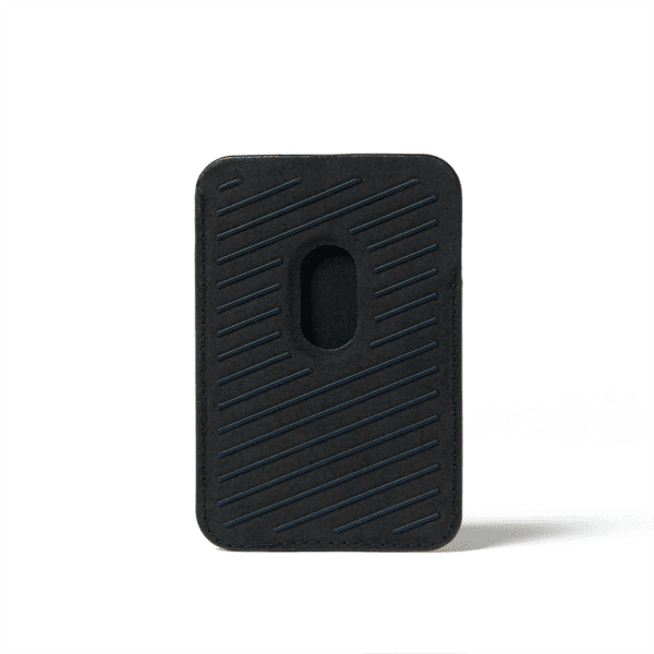 Mujjo Korthållare Full Leather Magnetic Wallet Svart