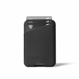 Mujjo Korthållare Full Leather Magnetic Wallet Svart