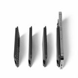 Mujjo Korthållare Full Leather Magnetic Wallet Svart