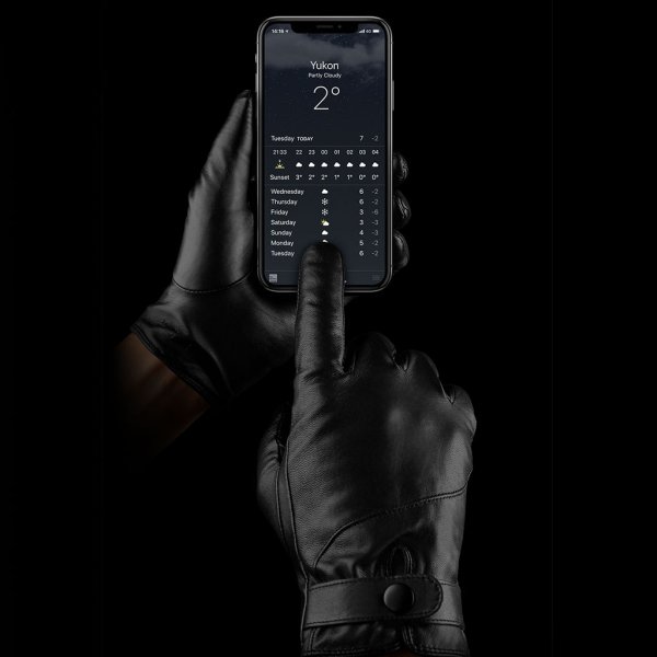Mujjo Leather Touchscreen Gloves 8.5