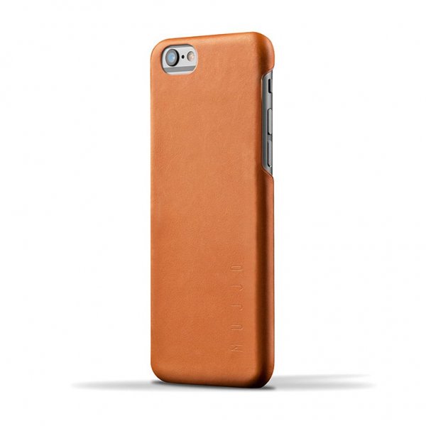 Mujjo iPhone 6/6S Skal Full Leather Case Tan