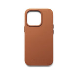 Mujjo iPhone 14 Pro Skal Full Leather Case MagSafe Tan