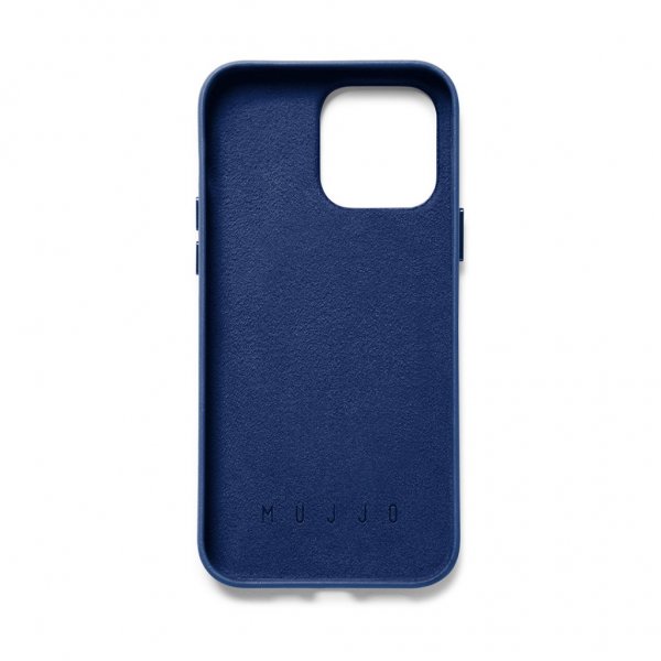 Mujjo iPhone 14 Pro Max Skal Full Leather Wallet Case Tan