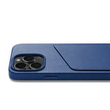 Mujjo iPhone 14 Pro Skal Full Leather Wallet Case Svart