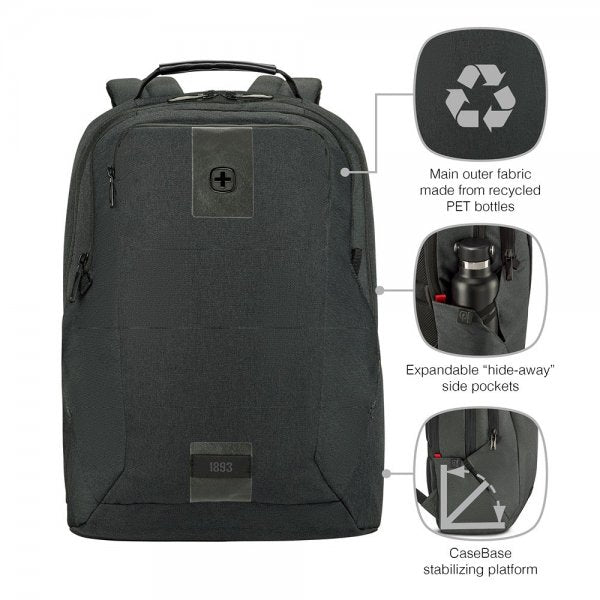 Wenger MX ECO Professional 16" Datorryggsäck Svart
